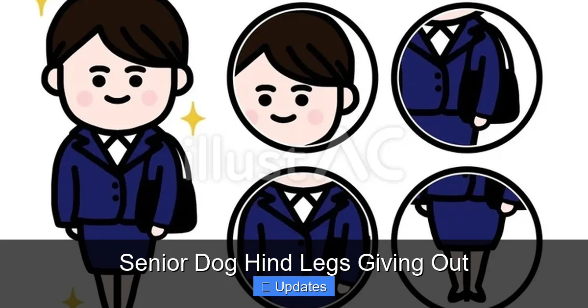 Senior Dog Hind Legs Giving Out