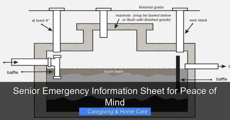 Senior Emergency Information Sheet for Peace of Mind