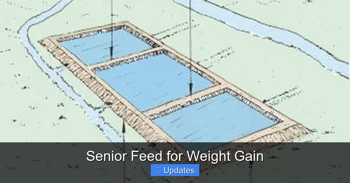 Senior Feed for Weight Gain