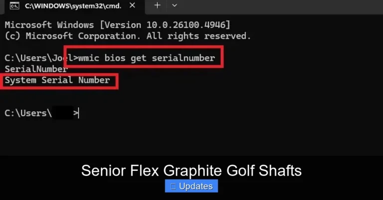 Senior Flex Graphite Golf Shafts