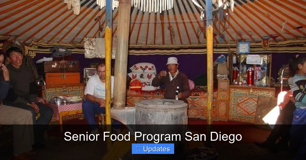 Senior Food Program San Diego
