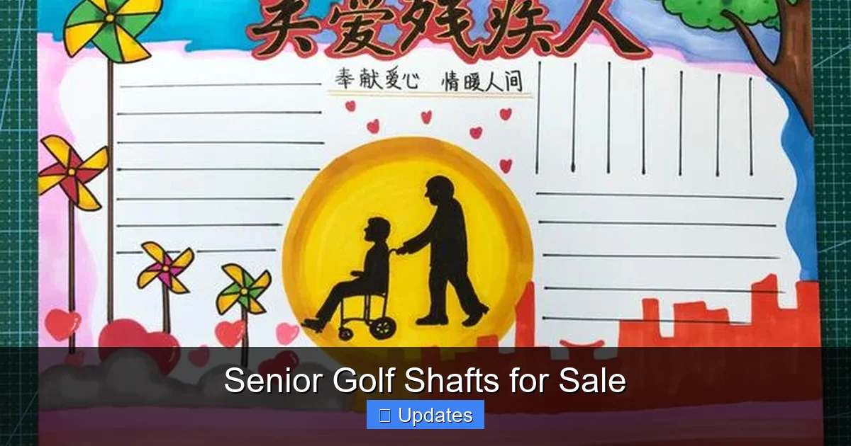 Senior Golf Shafts for Sale
