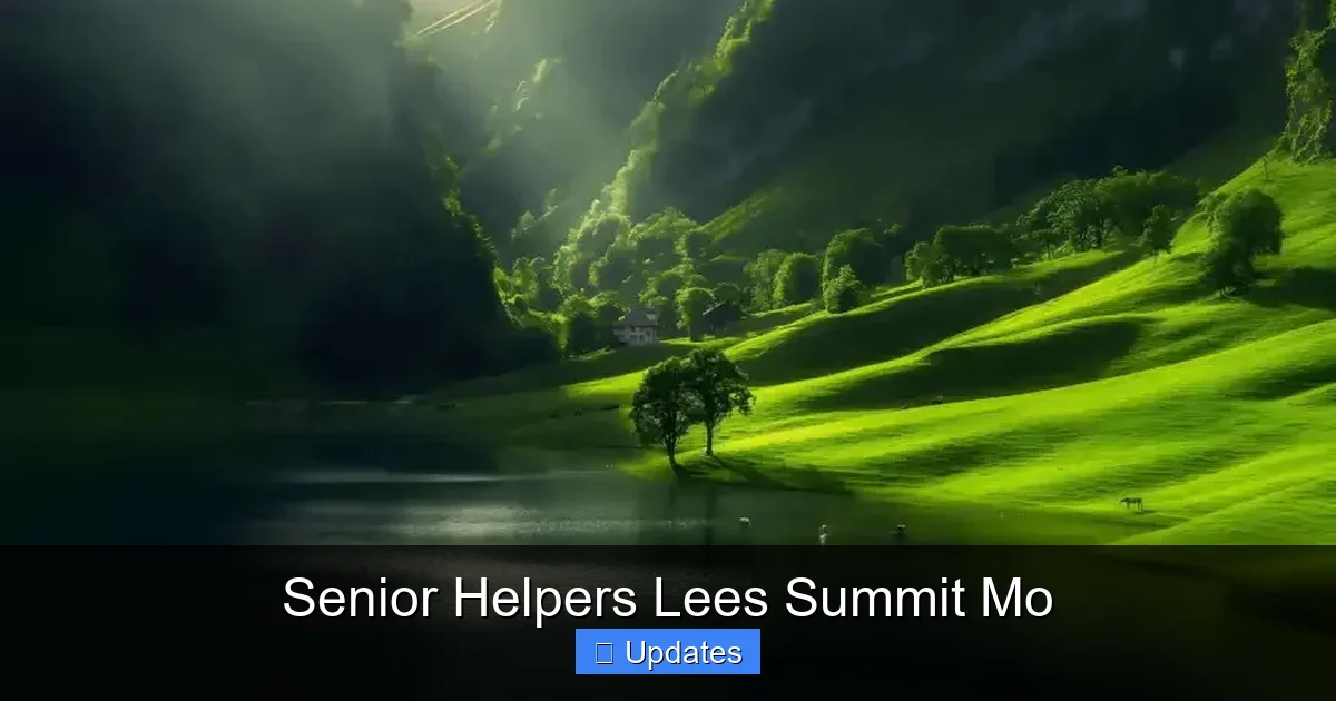 Senior Helpers Lees Summit Mo