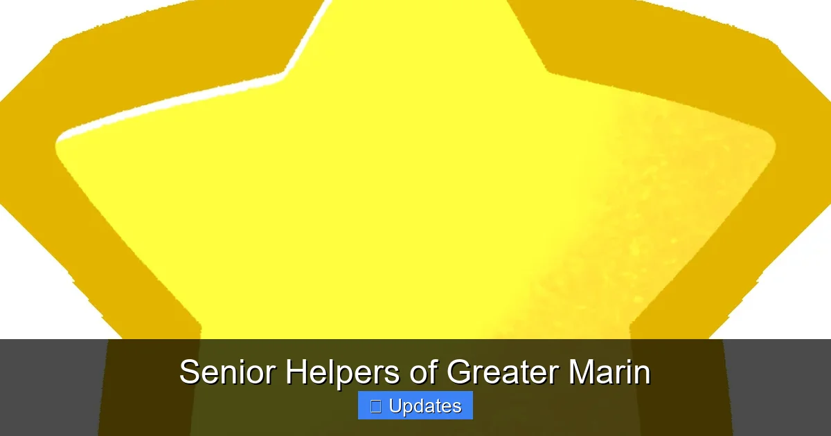 Senior Helpers of Greater Marin