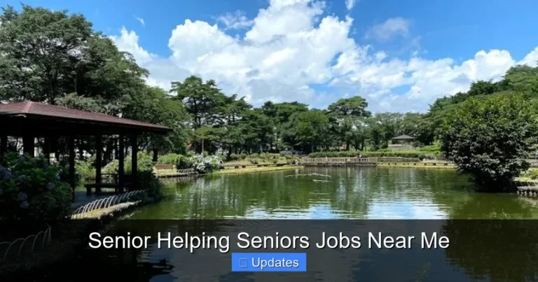 Senior Helping Seniors Jobs Near Me