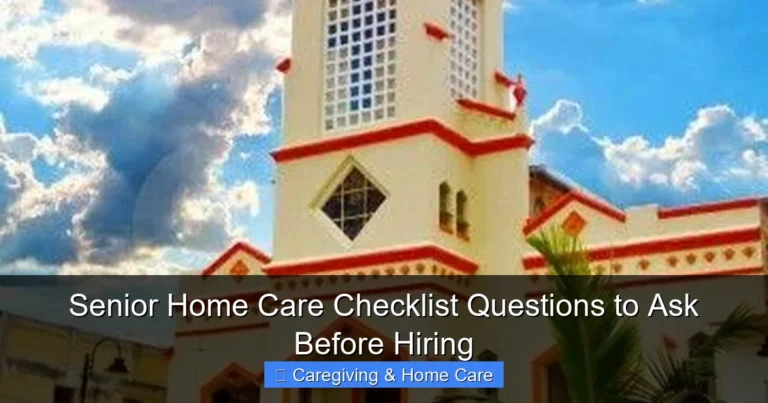 Senior Home Care Checklist Questions to Ask Before Hiring