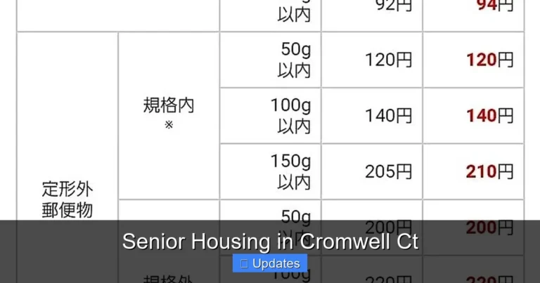 Senior Housing in Cromwell Ct