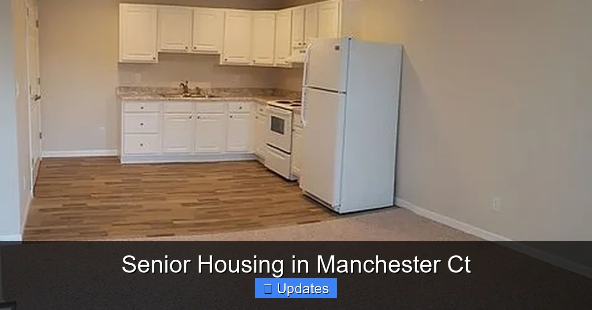 Senior Housing in Manchester Ct
