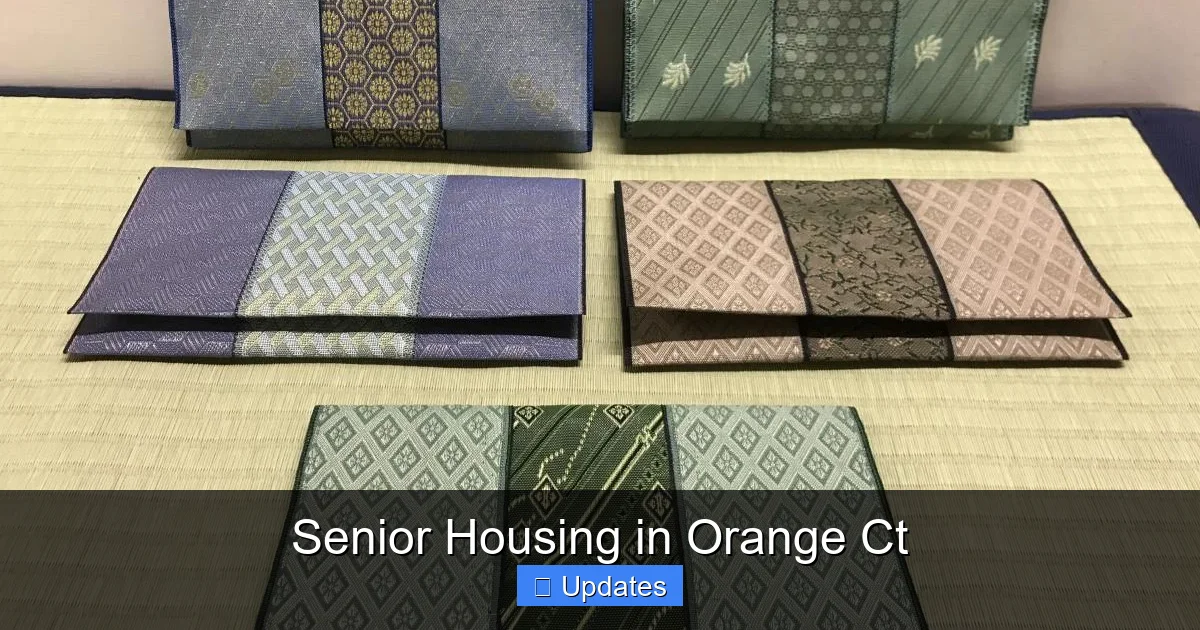 Senior Housing in Orange Ct