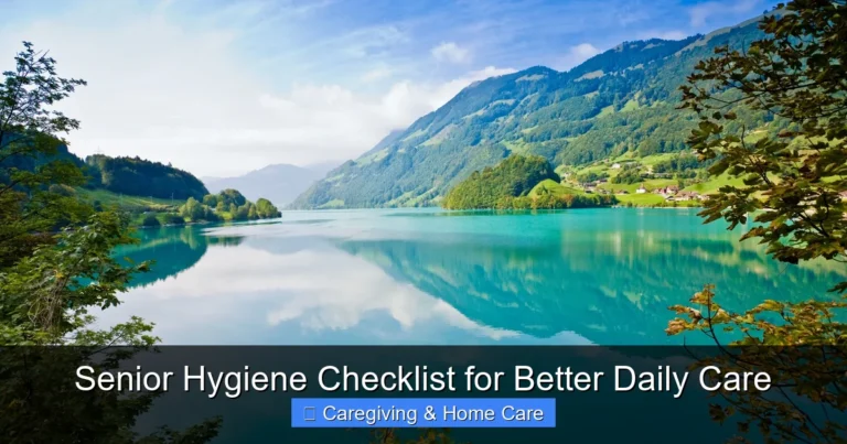 Senior Hygiene Checklist for Better Daily Care