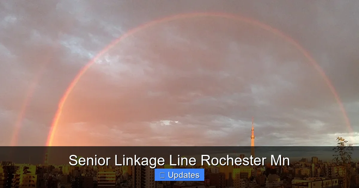 Senior Linkage Line Rochester Mn