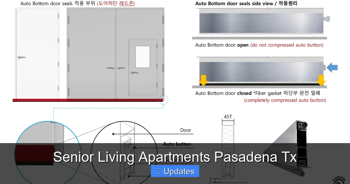 Senior Living Apartments Pasadena Tx