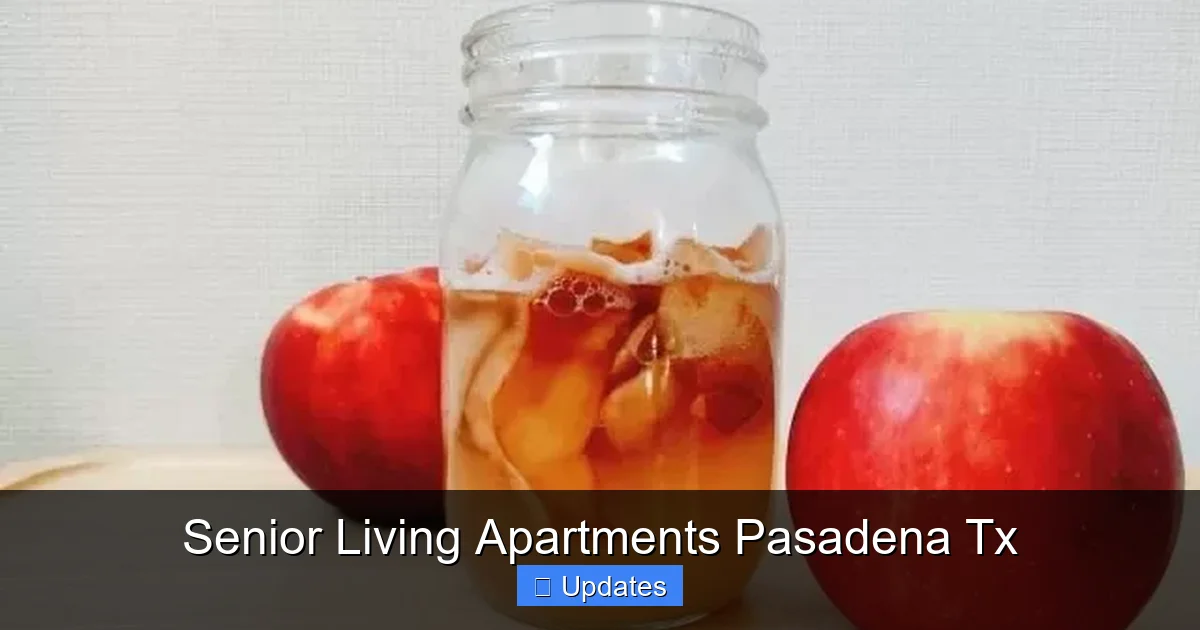 Senior Living Apartments Pasadena Tx