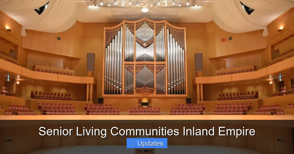 Senior Living Communities Inland Empire