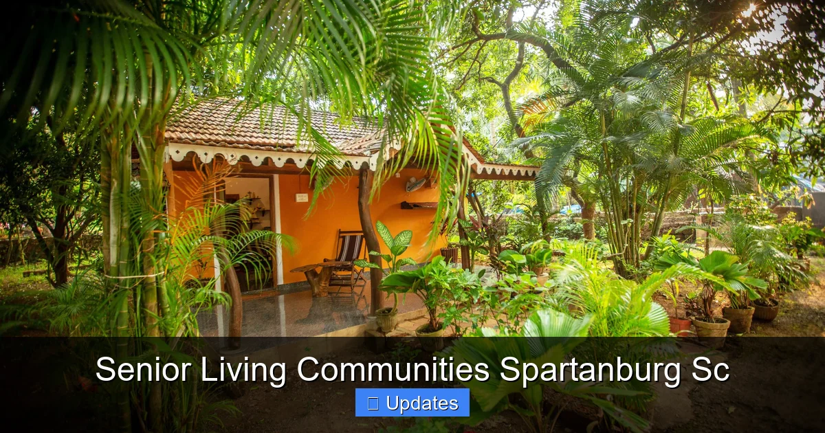 Senior Living Communities Spartanburg Sc