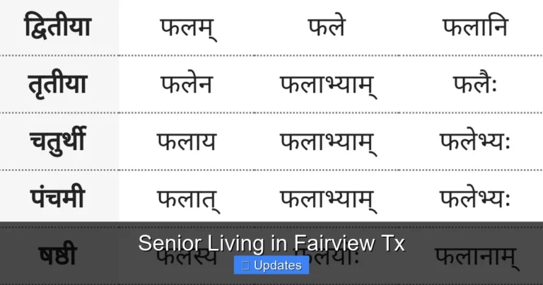 Senior Living in Fairview Tx