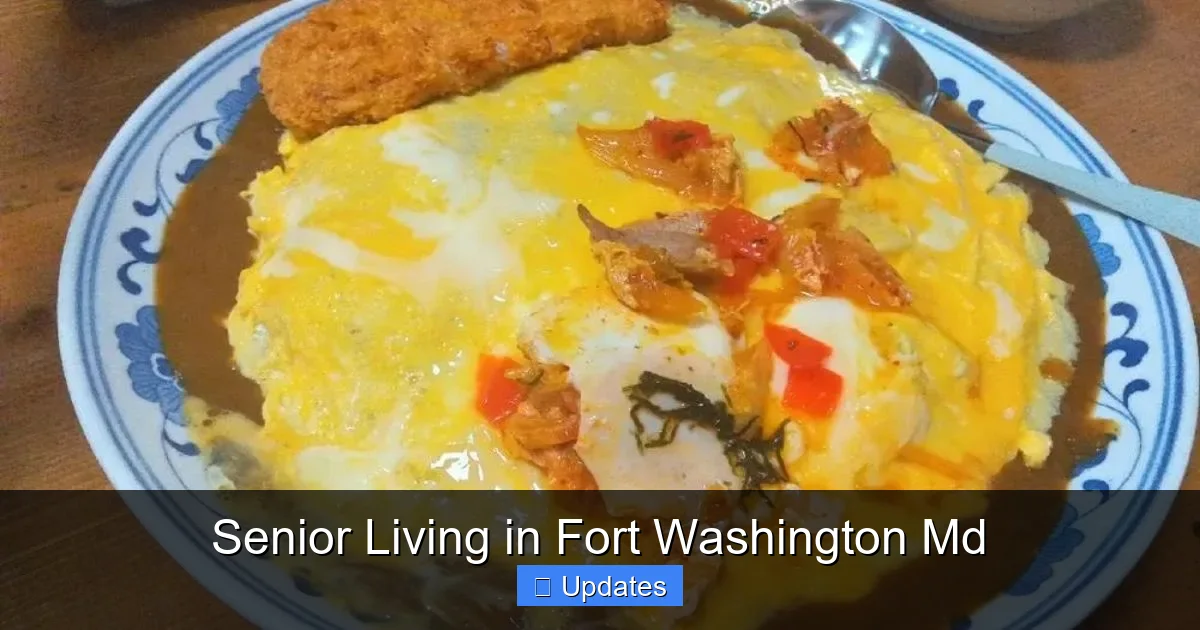 Senior Living in Fort Washington Md