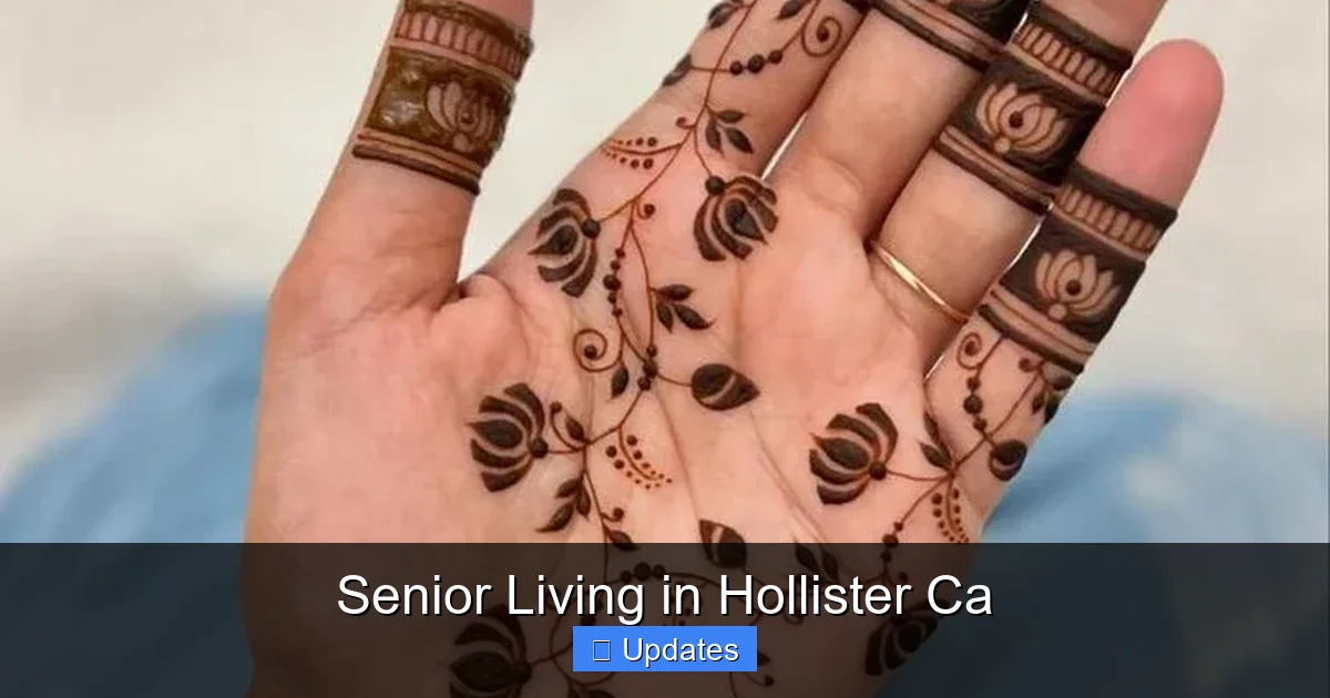 Senior Living in Hollister Ca