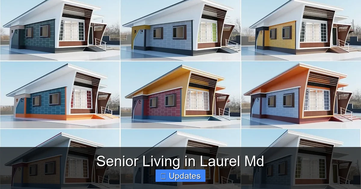 Senior Living in Laurel Md