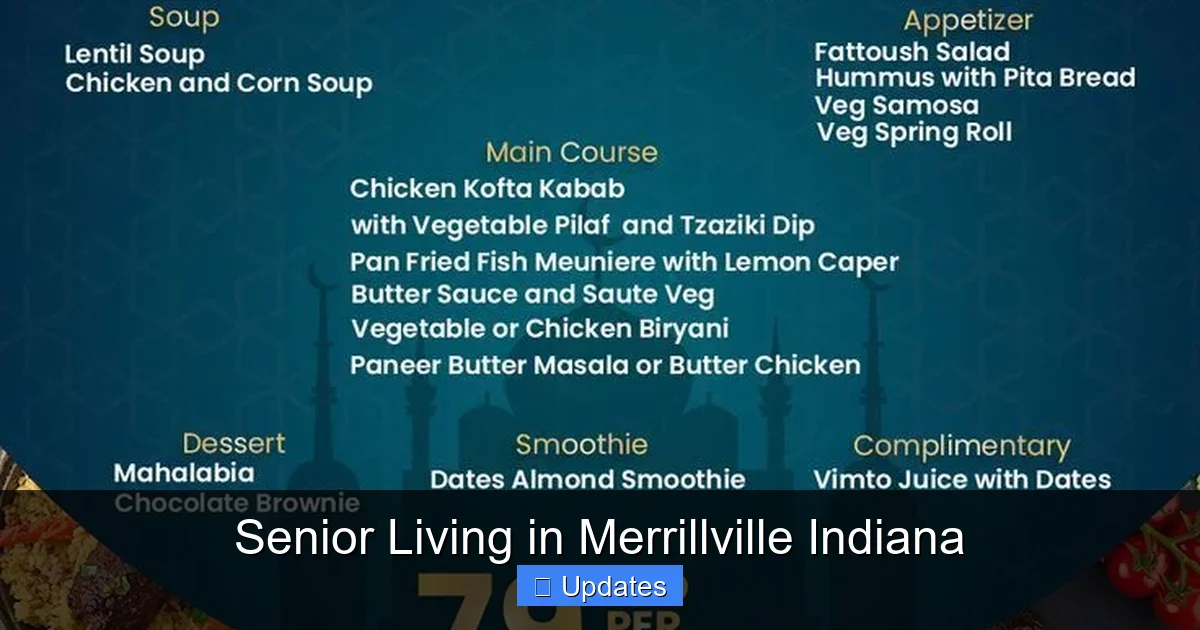 Senior Living in Merrillville Indiana