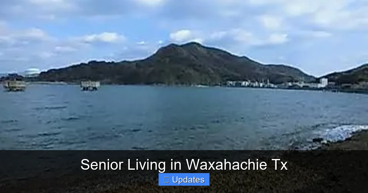 Senior Living in Waxahachie Tx