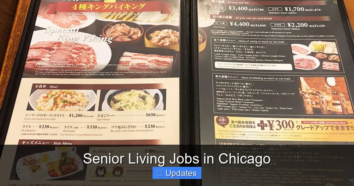 Senior Living Jobs in Chicago