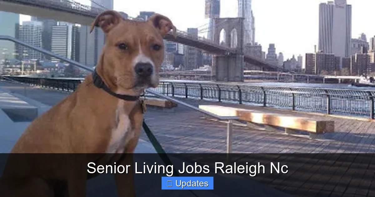 Senior Living Jobs Raleigh Nc