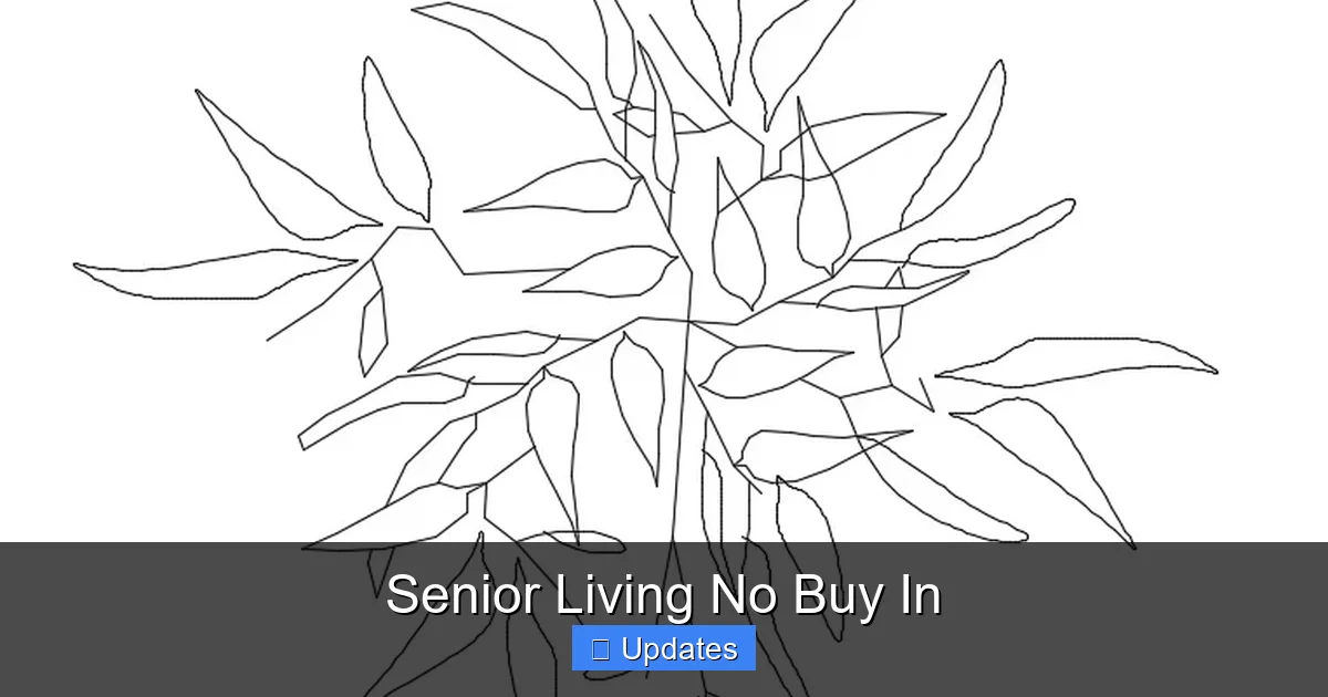Senior Living No Buy In