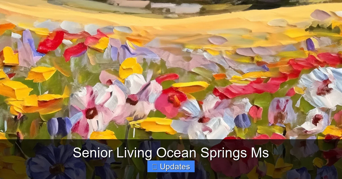 Senior Living Ocean Springs Ms