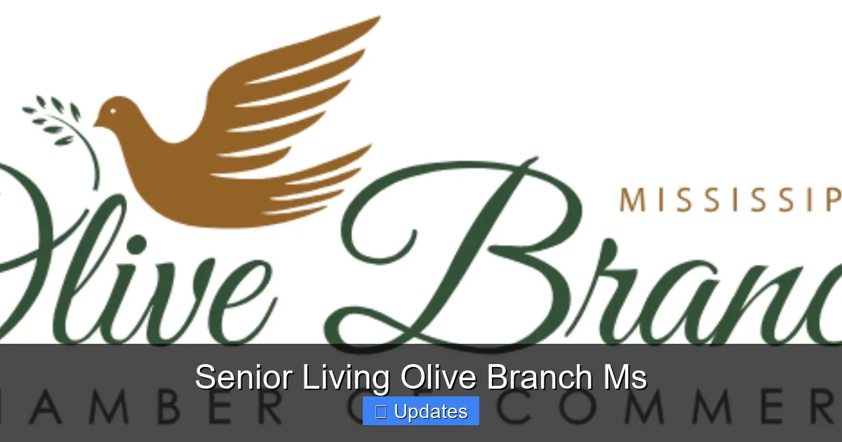 Senior Living Olive Branch Ms