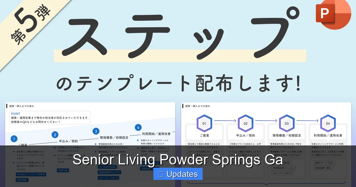 Senior Living Powder Springs Ga