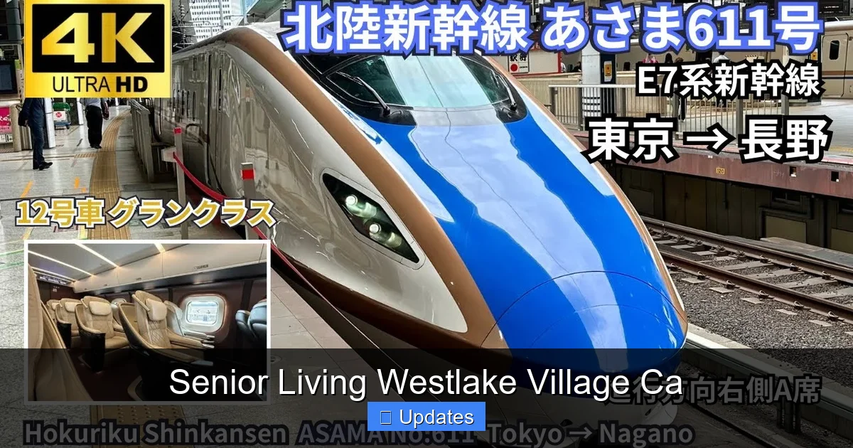 Senior Living Westlake Village Ca