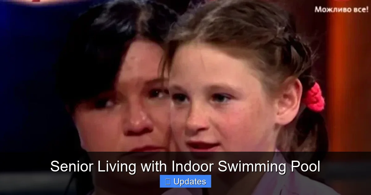 Senior Living with Indoor Swimming Pool