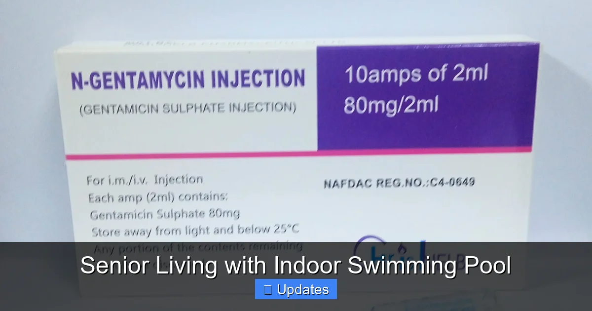 Senior Living with Indoor Swimming Pool