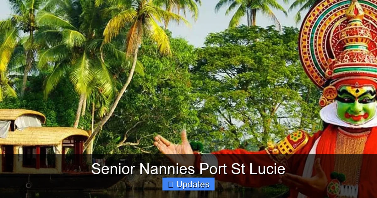 Senior Nannies Port St Lucie