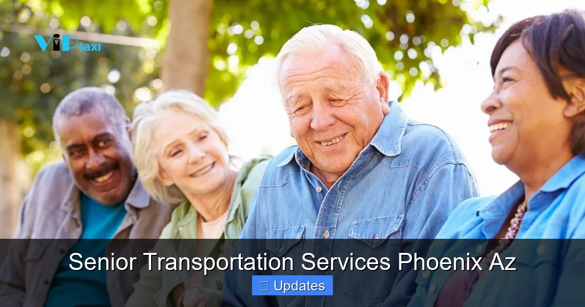 Senior Transportation Services Phoenix Az