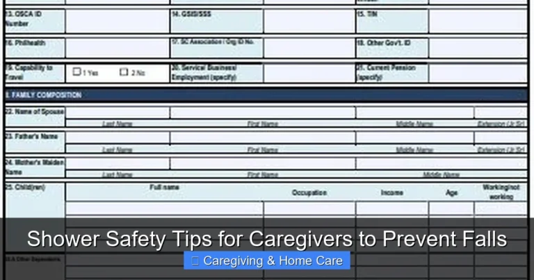 Shower Safety Tips for Caregivers to Prevent Falls