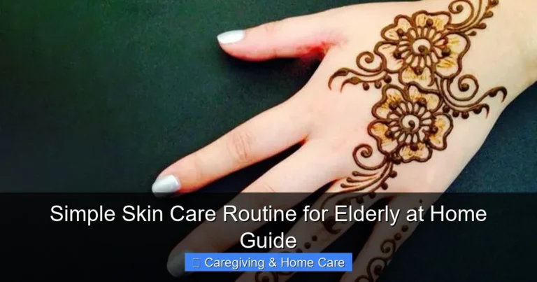 Simple Skin Care Routine for Elderly at Home Guide