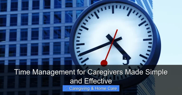 Time Management for Caregivers Made Simple and Effective