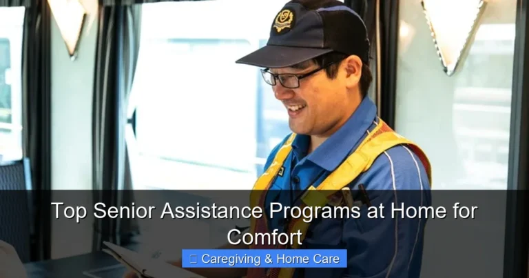 Top Senior Assistance Programs at Home for Comfort