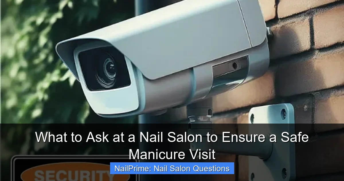 What to Ask at a Nail Salon to Ensure a Safe Manicure Visit