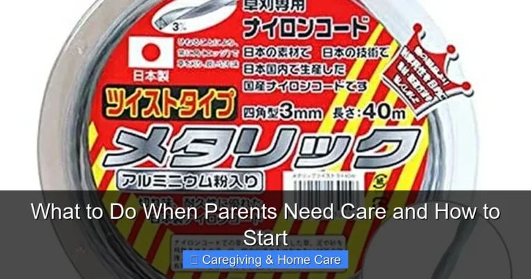 What to Do When Parents Need Care and How to Start