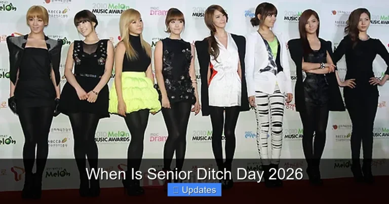 When Is Senior Ditch Day 2026