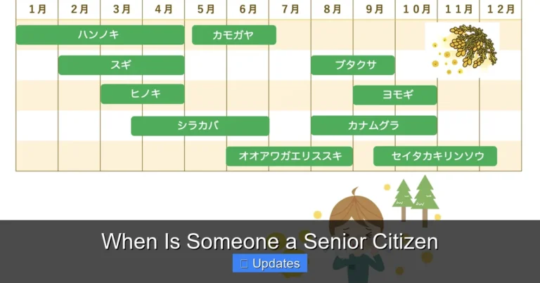When Is Someone a Senior Citizen