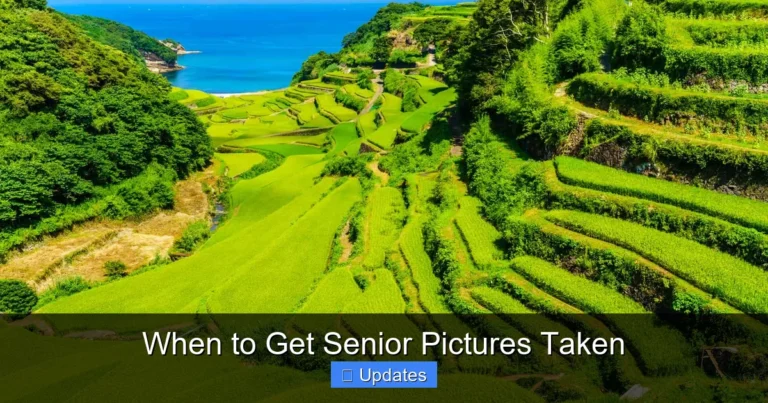 When to Get Senior Pictures Taken
