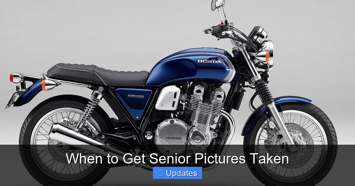 When to Get Senior Pictures Taken