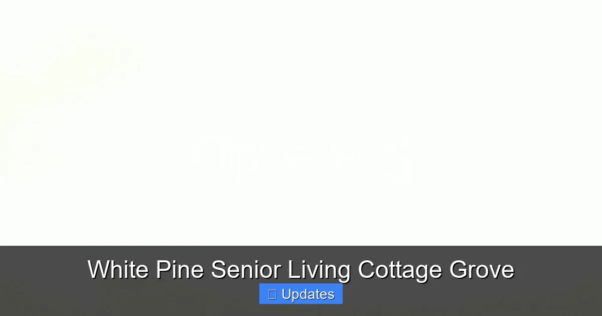 White Pine Senior Living Cottage Grove