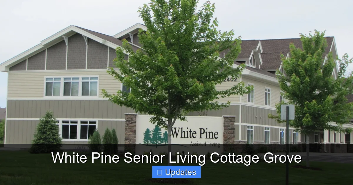 White Pine Senior Living Cottage Grove