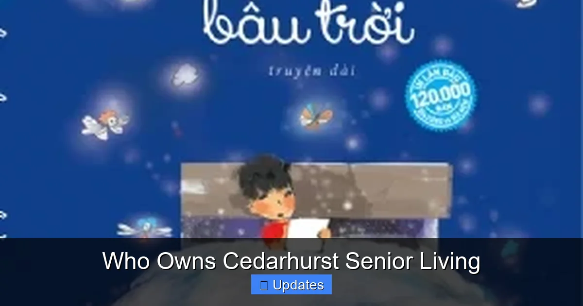 Who Owns Cedarhurst Senior Living