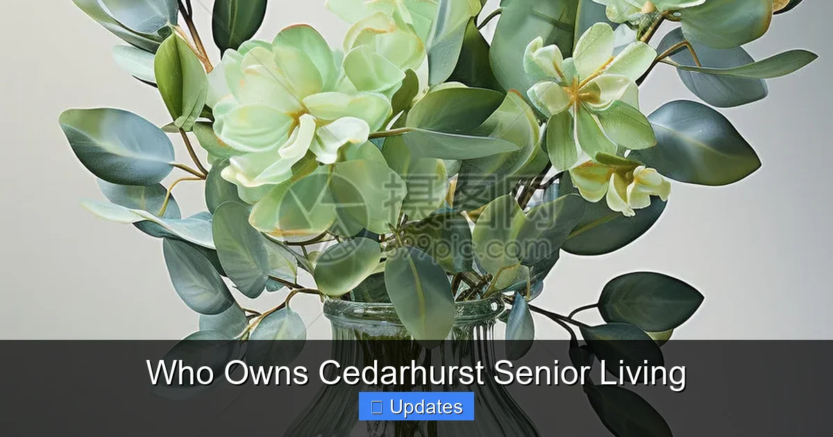 Who Owns Cedarhurst Senior Living